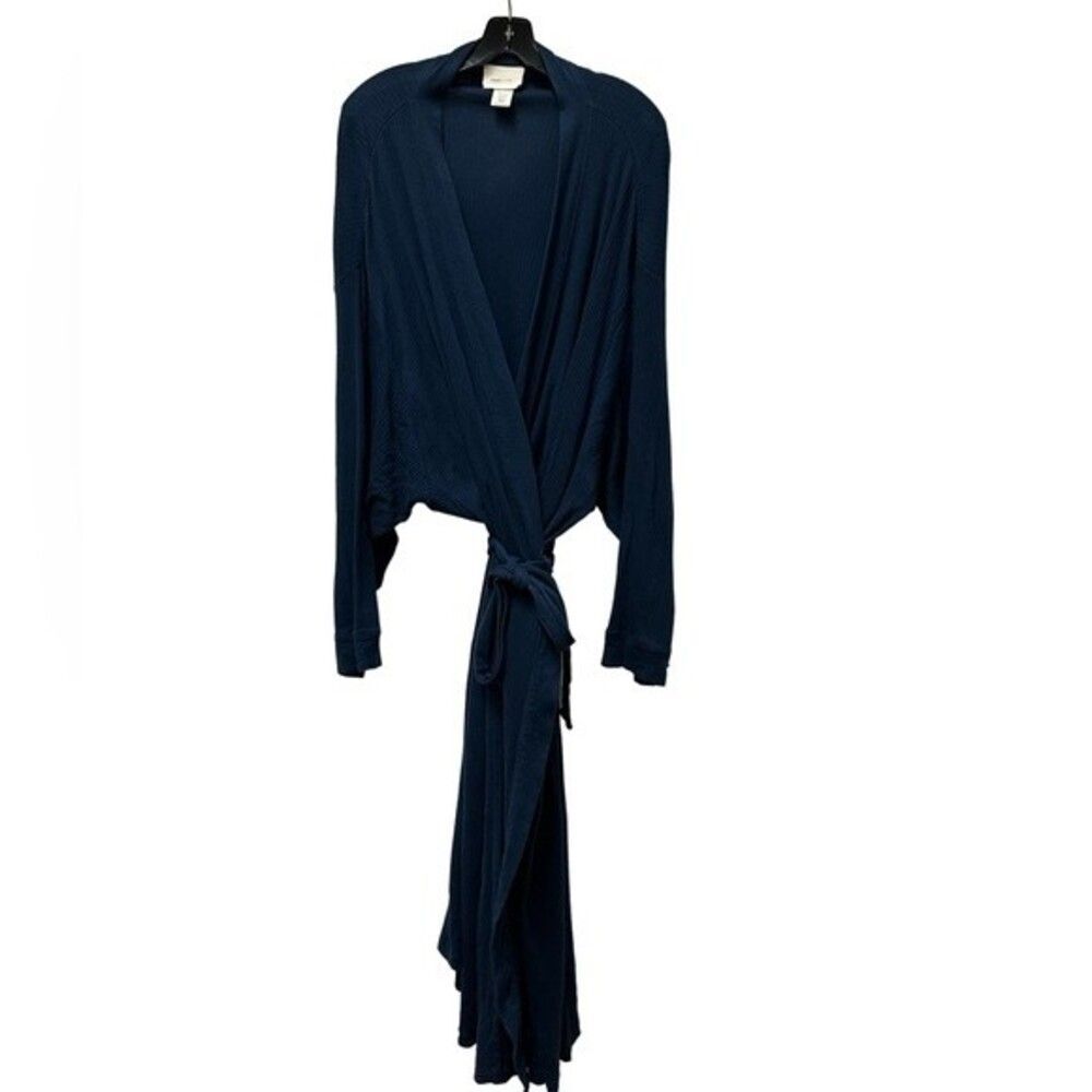 Lane Bryant Real Wear Ribbed Blue Robe Size 22-28